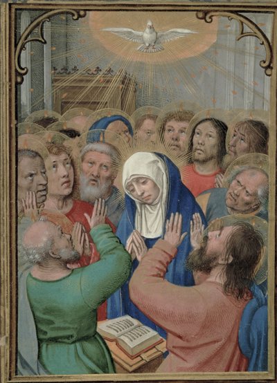 Pfingsten, um 1530 von Simon Bening
